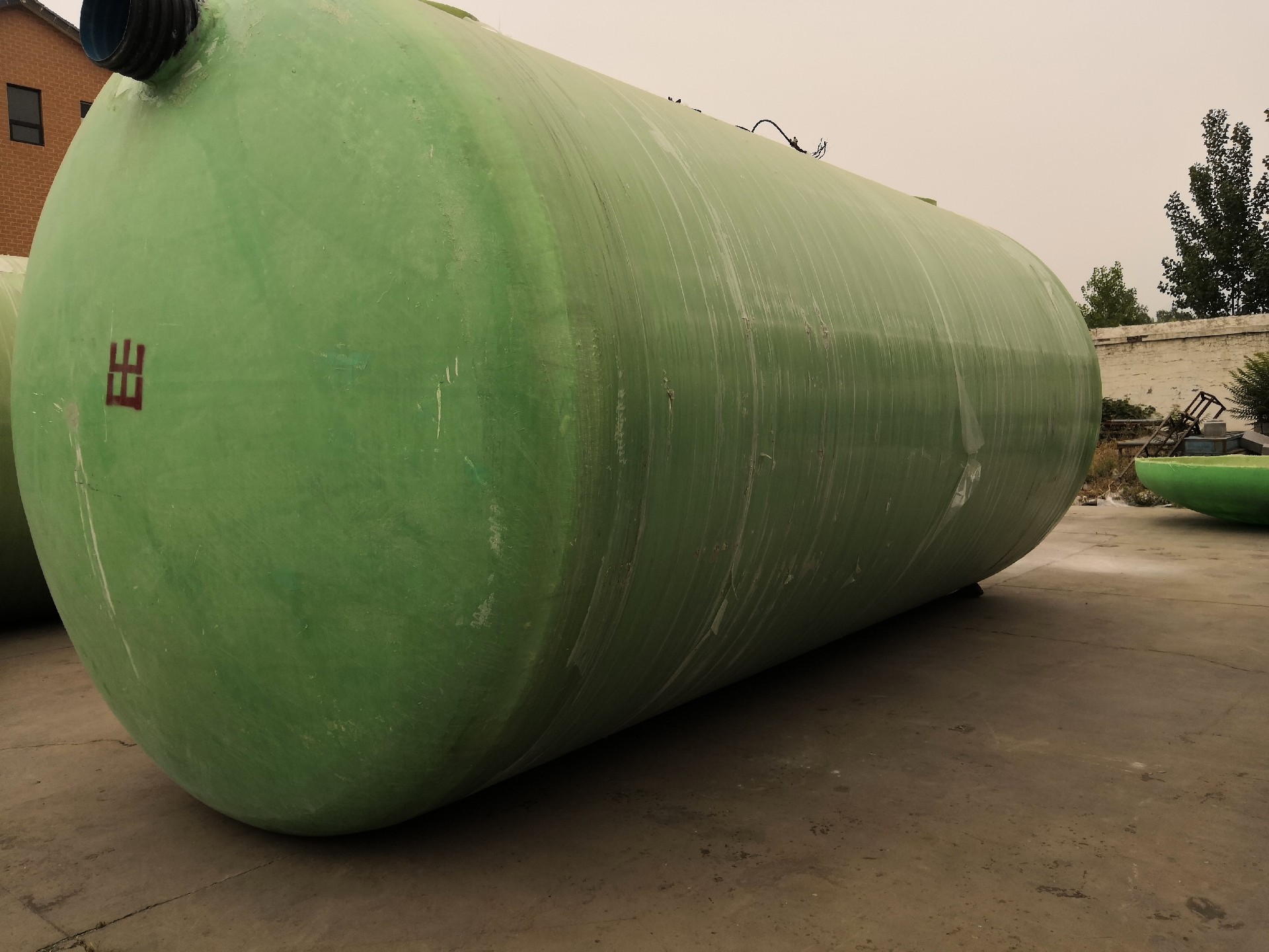 德令哈企業生活區玻璃鋼化糞池工程施工廠家-加工安裝定做